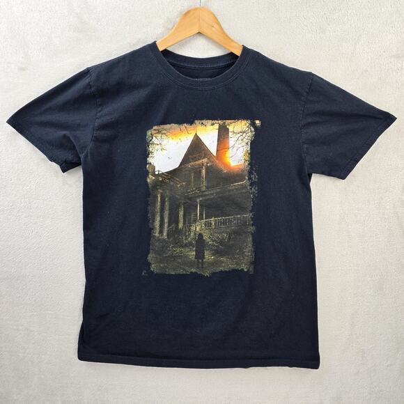 Capcom Resident Evil Biohazard PS4 2016 Game Promo Shirt Large Black Lootcrate - Picture 1 of 8